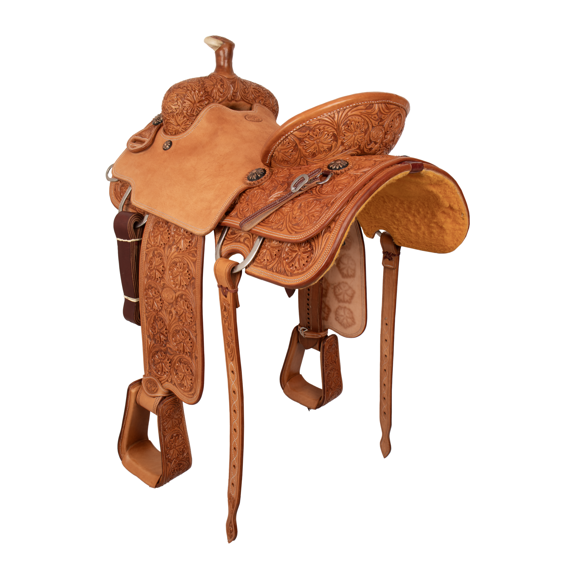 Saddle 15.5 CACTUS  7/8 Tooled