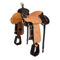 Load image into Gallery viewer, Saddle 15.5 MTM 7/8 Tooled
