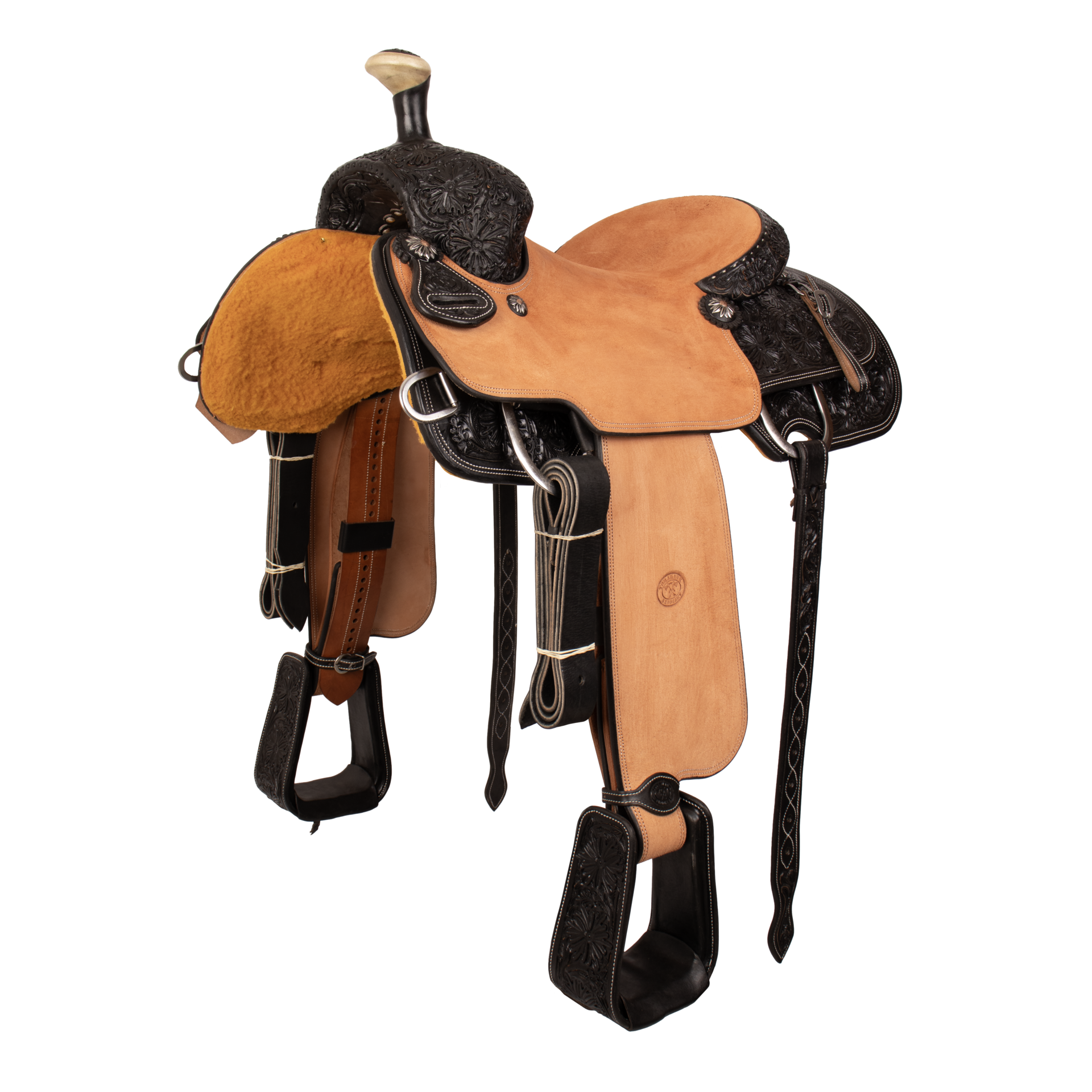 Saddle 15.5 MTM 7/8 Tooled
