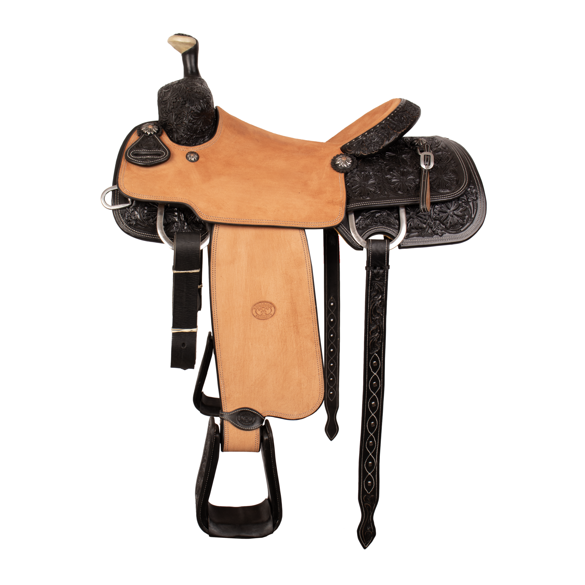 Saddle 15.5 MTM 7/8 Tooled