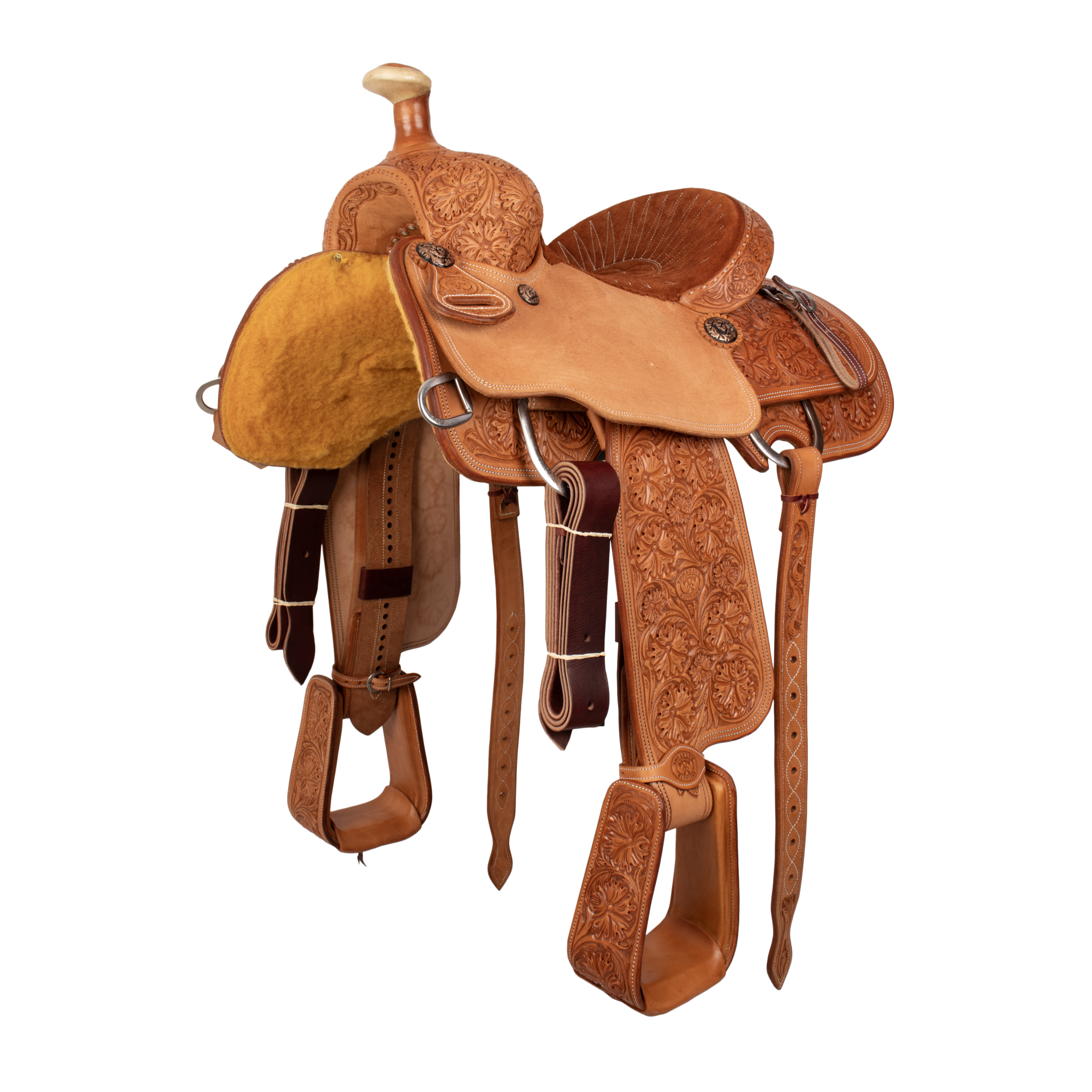 Saddle 12.5 CACTUS 7/8 Tooled