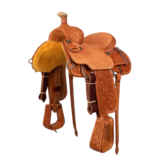 Saddle 13 CACTUS 7/8 Tooled