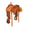 Load image into Gallery viewer, Saddle 13.5 BILLY HOG 7/8 Tooled
