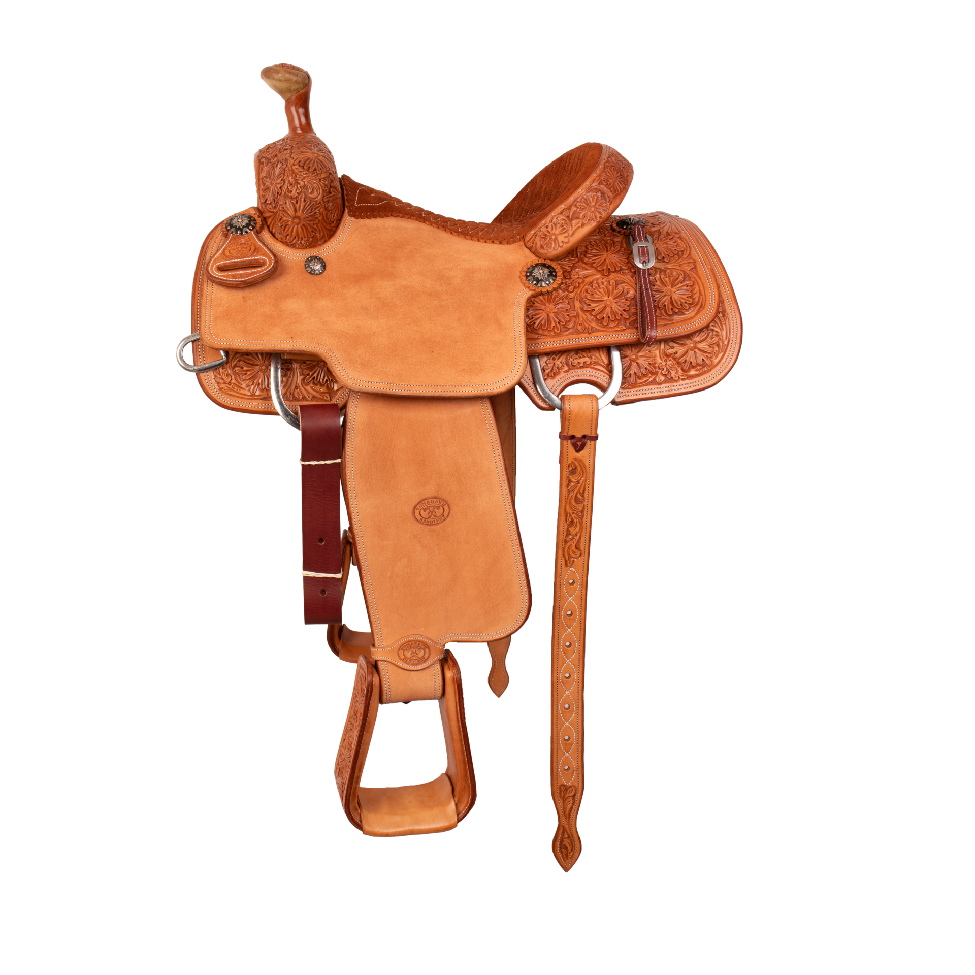 Saddle 13.5 BILLY HOG 3/4 Tooled
