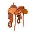 Load image into Gallery viewer, Saddle 15 BILLY HOG 3/4 Tooled

