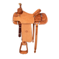 Load image into Gallery viewer, Saddle 14 BILLY HOG 3/4 Tooled
