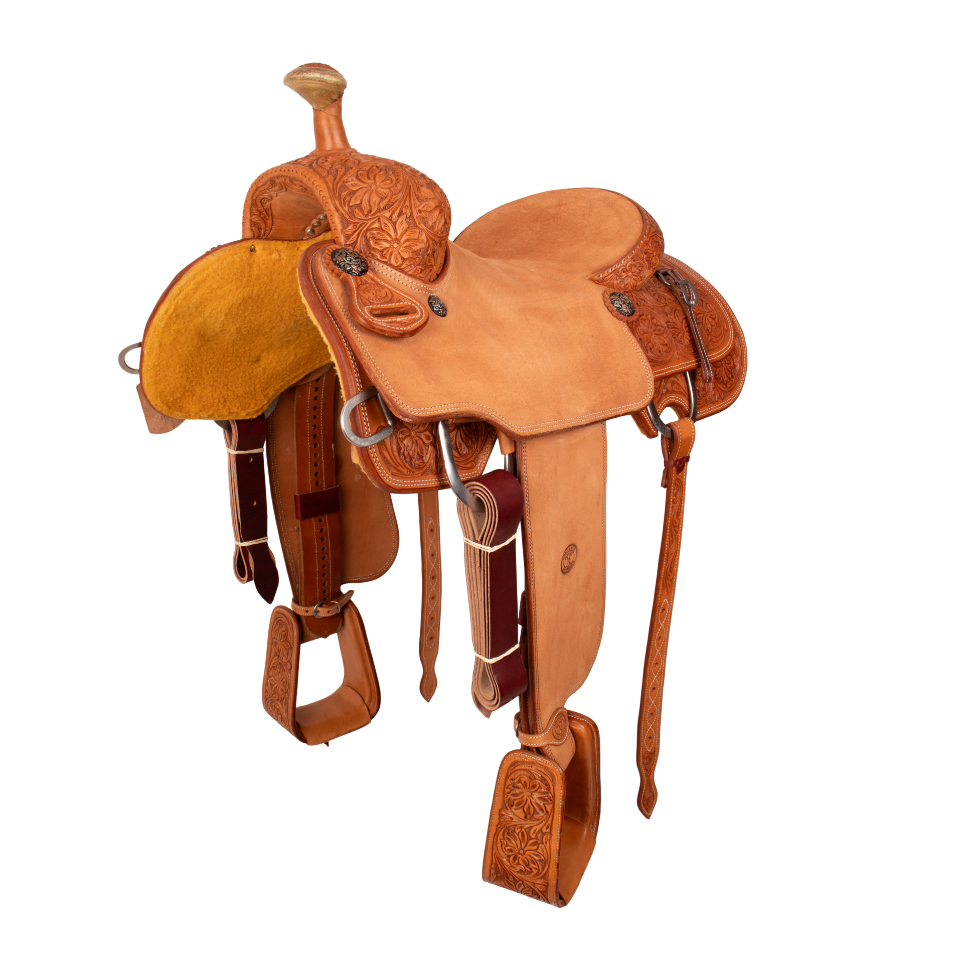 Saddle 15.5 MTM 7/8 Tooled