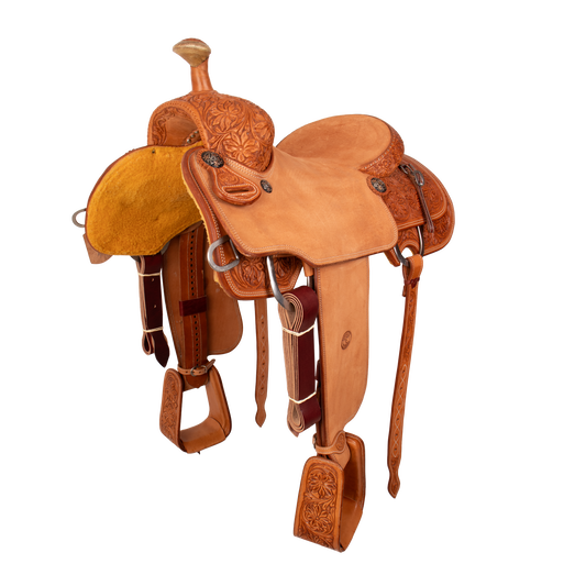 Saddle 15.5 MTM 7/8 Tooled