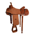 Load image into Gallery viewer, Saddle 15.5 MTM 7/8 Tooled
