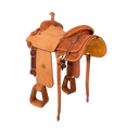 Load image into Gallery viewer, Saddle 15.5 MTM 7/8 Tooled
