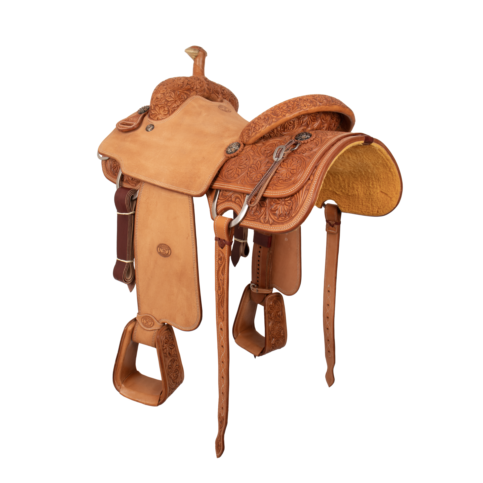 Saddle 15.5 MTM 7/8 Tooled