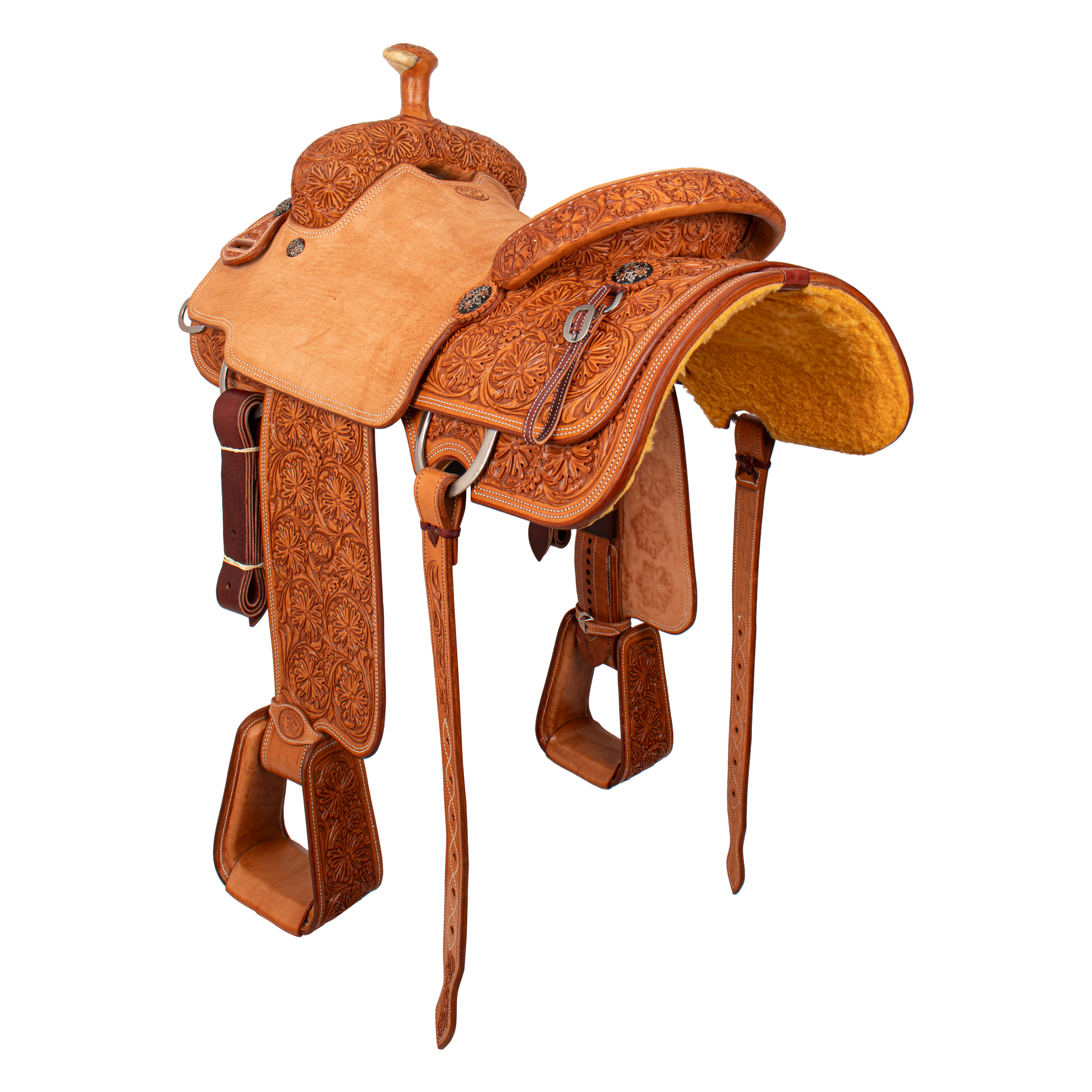 Saddle 15.5 MTM  7/8 Tooled