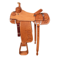 Load image into Gallery viewer, Saddle 15 MTM  7/8 Tooled
