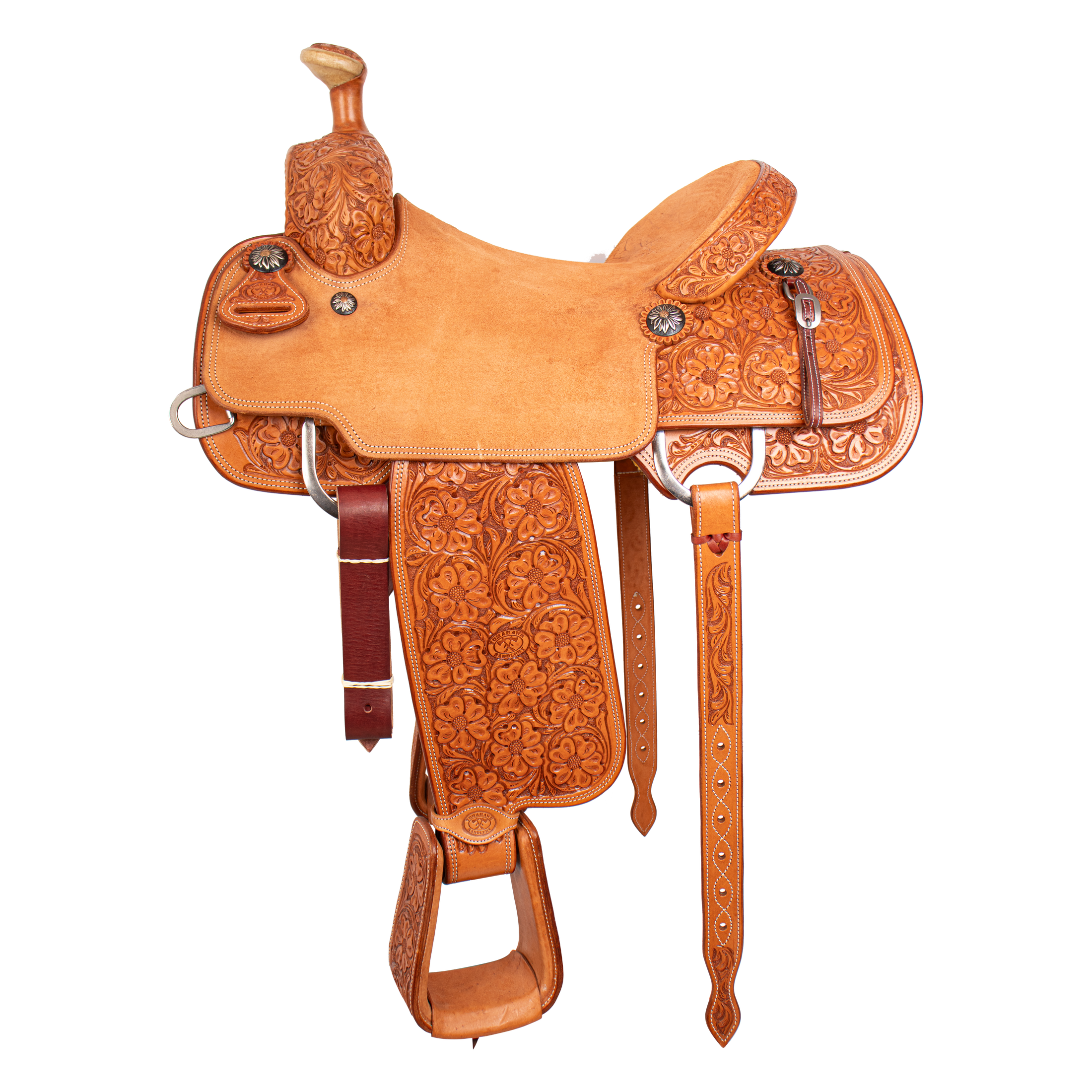 Saddle 15 OLIN YOUNG  7/8 Tooled
