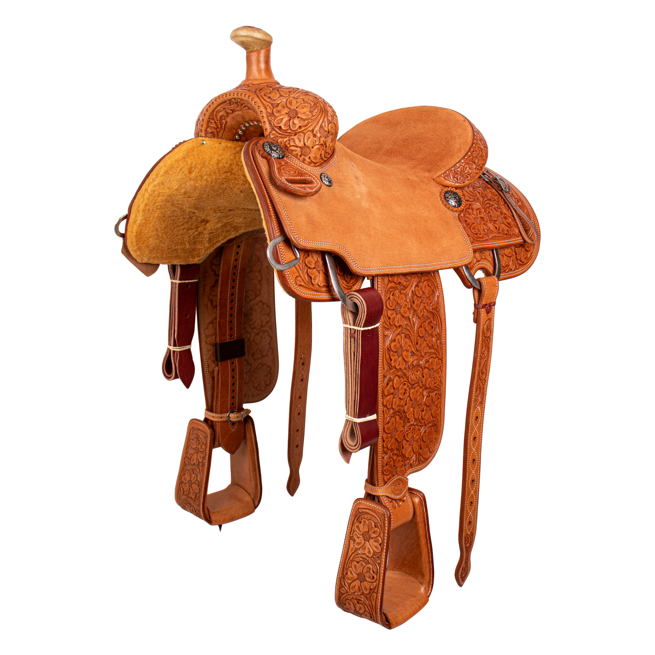 Saddle 15.5 CACTUS  7/8 Tooled