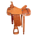 Load image into Gallery viewer, Saddle 15.5 CACTUS  7/8 Tooled

