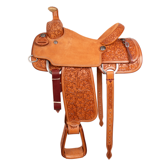 Saddle 15.5 CACTUS  7/8 Tooled