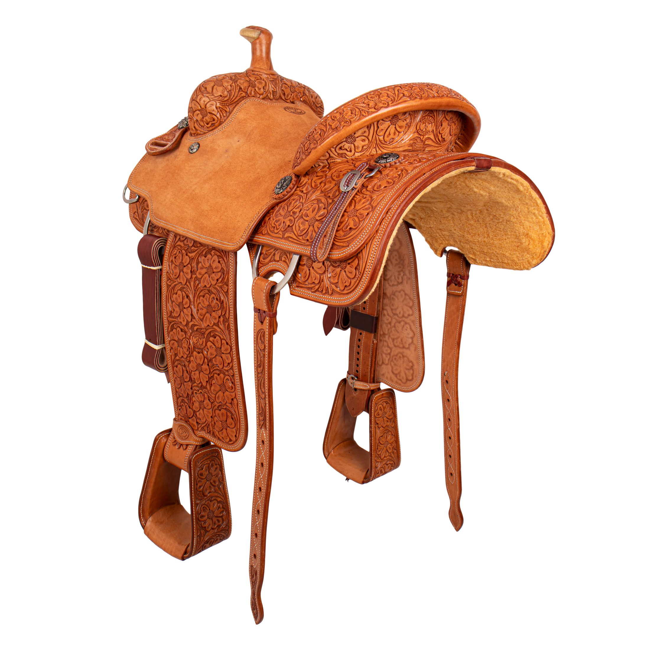 Saddle 15.5 CACTUS  7/8 Tooled