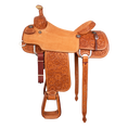 Load image into Gallery viewer, Saddle 16 MTM  7/8 Tooled
