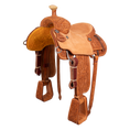 Load image into Gallery viewer, Saddle 14 MTM 7/8 Tooled
