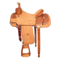 Load image into Gallery viewer, Saddle 14.5 MTM 1/2 Tooled

