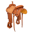 Load image into Gallery viewer, Saddle 14.5 MTM 7/8 Tooled
