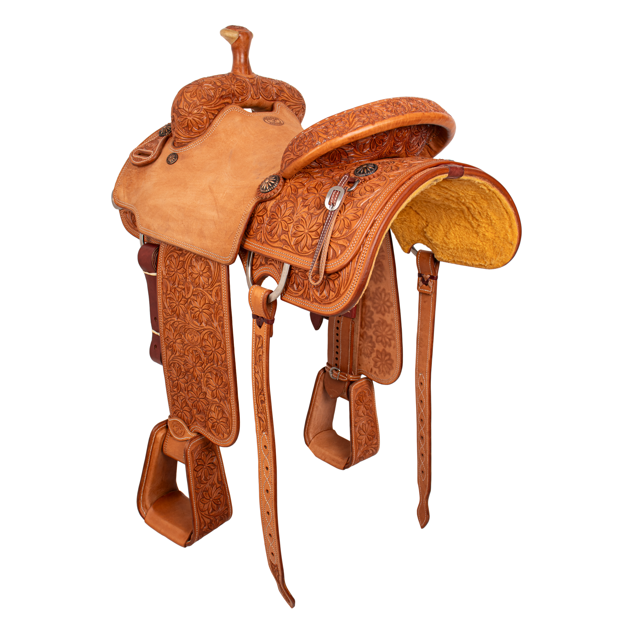 Saddle 14.5 MTM 7/8 Tooled