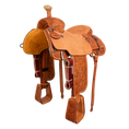 Load image into Gallery viewer, Saddle 14.5 MTM 7/8 Tooled
