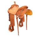 Load image into Gallery viewer, Saddle 15 MTM   7/8 Tooled
