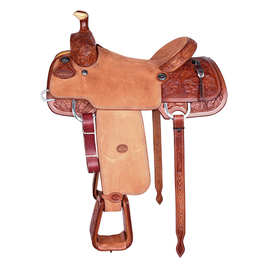 Saddle 16 OLIN YOUNG 3/4 TOOLED