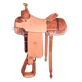 Load image into Gallery viewer, Saddle 14.5 MTM 3/4 Tooled
