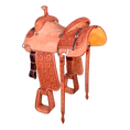 Load image into Gallery viewer, Saddle 14 MTM 7/8 Tooled
