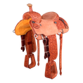 Load image into Gallery viewer, Saddle 14 MTM 7/8 Tooled
