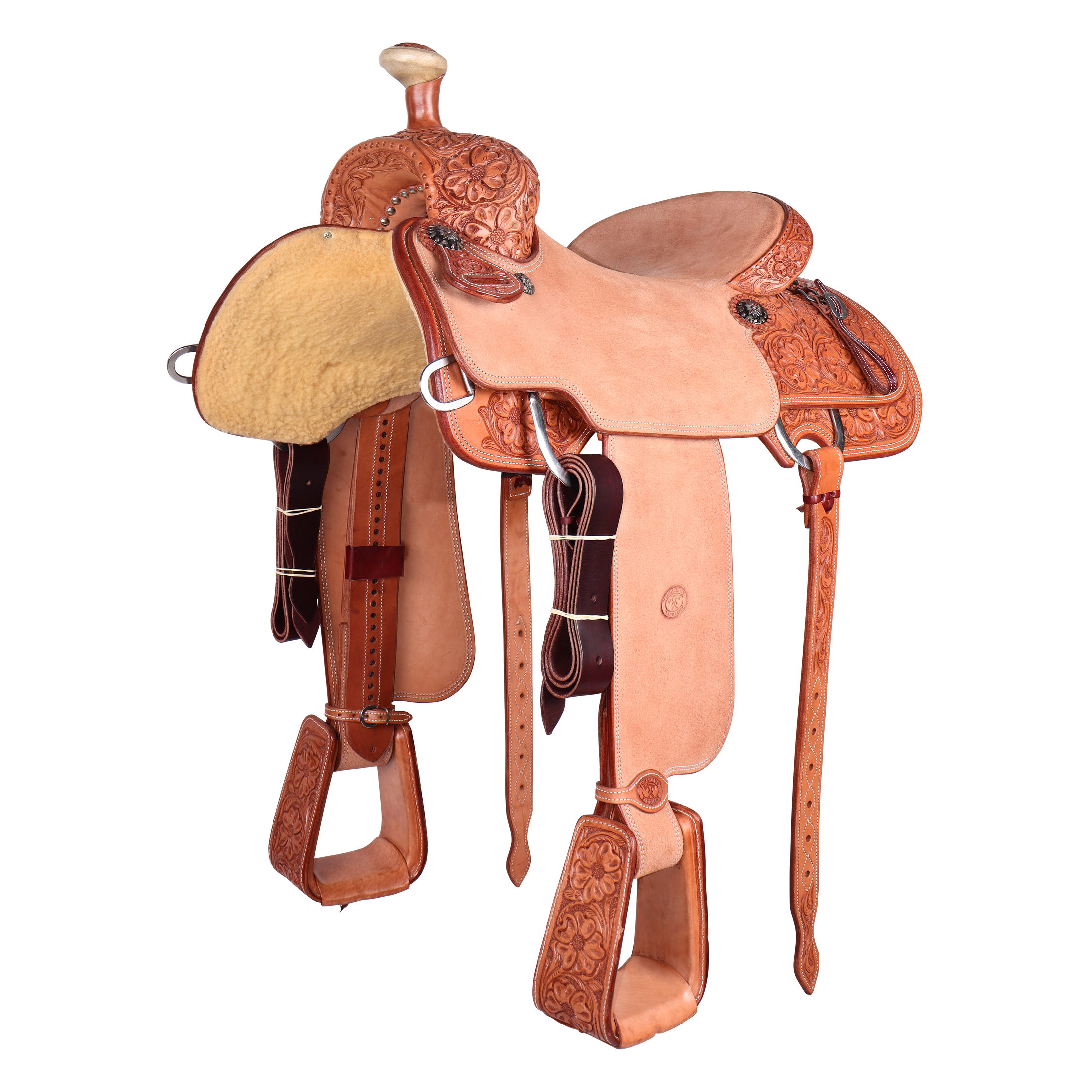 Saddle 16 OLIN YOUNG 3/4 TOOLED