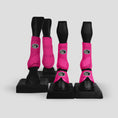 Load image into Gallery viewer, Magenta Sport Boots- Full set with Bell Boots
