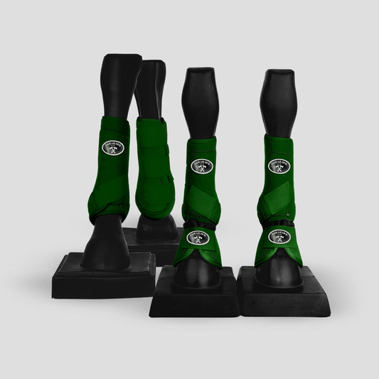 Green Sport Boots - Full Set with Bell Boots